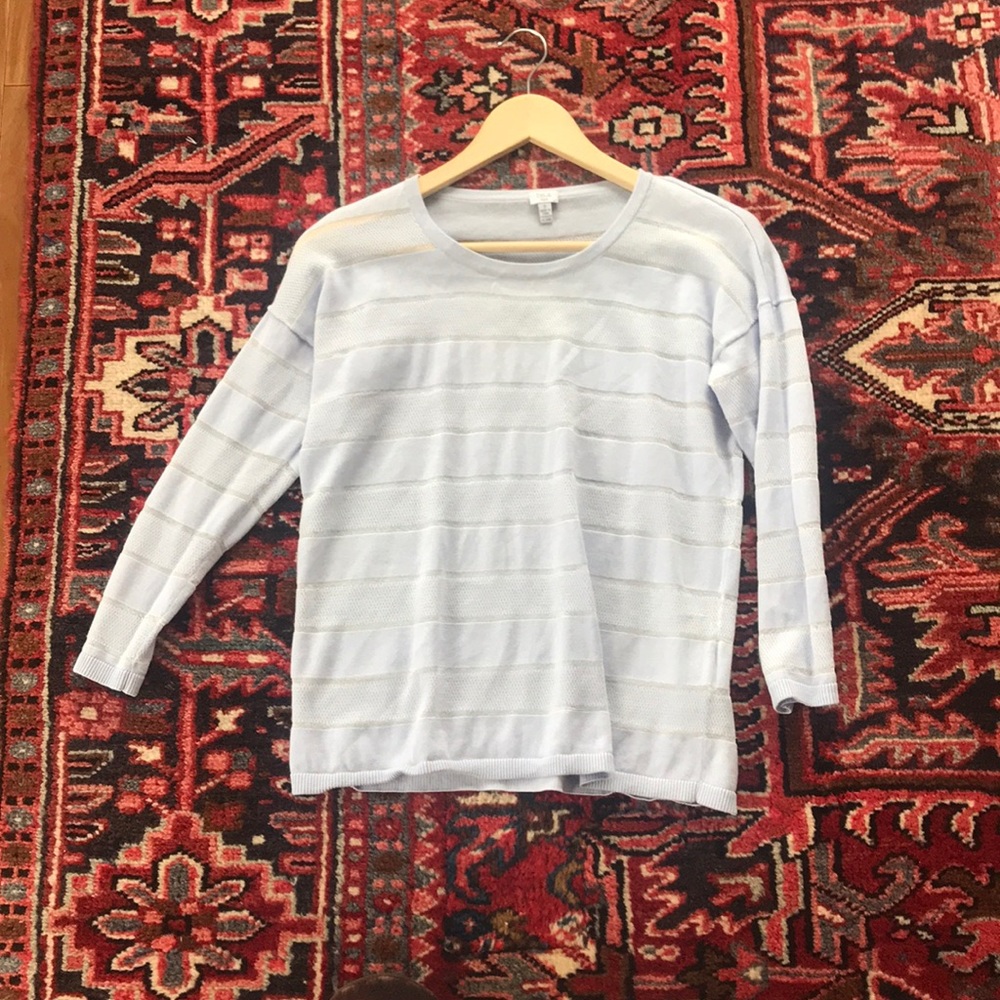 Anthropology light sweater size small